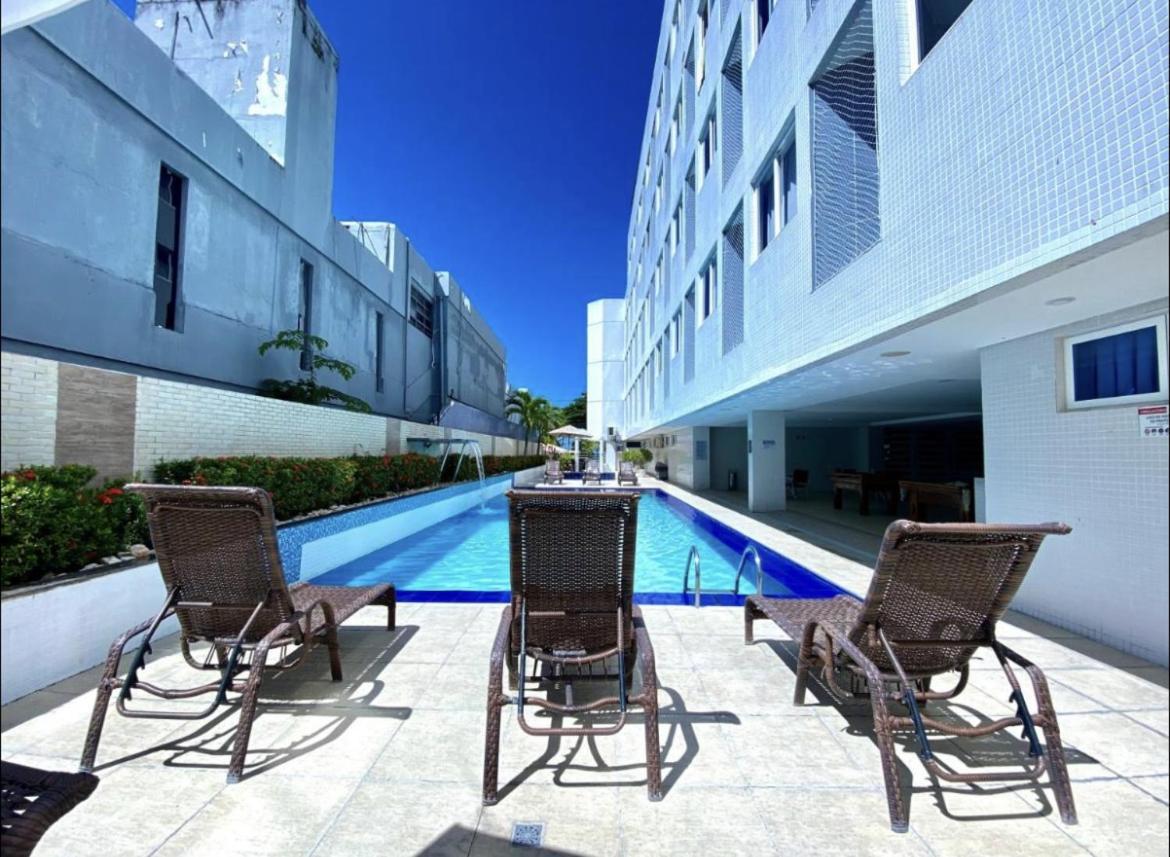 Flat Beira Mar Tambau Hotel Joao Pessoa Exterior photo